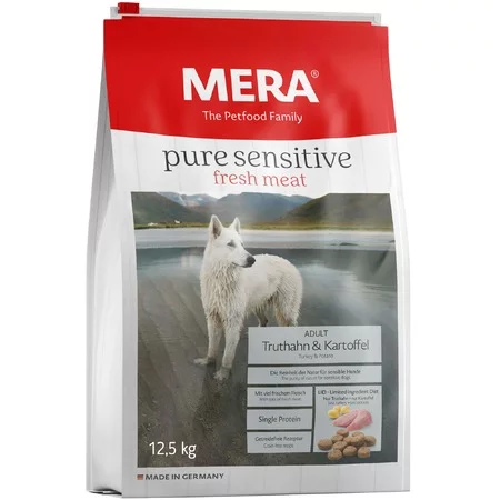 Сухой корм Mera Pure Sensitive Adult Truthahn & Kartoffel для взрослых собак с индейкой и картофелем
Сухой корм Mera Pure Sensitive Adult Truthahn & Kartoffel для взрослых собак с индейкой и картофелем