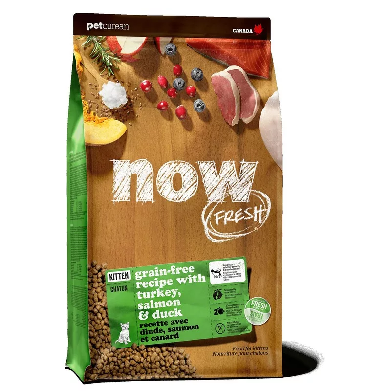 Now Fresh Grain Free Kitten Recipe сухой корм для котят всех пород беззерновой с индейкой, уткой и овощами - 3,63 кг повседневный супер премиум холистики для котят с индейкой мешок Канада 1 уп. х 1 шт. х 3.63 кг
Now Fresh Grain Free Kitten Recipe сухой корм для котят всех пород беззерновой с индейкой, уткой и овощами - 3,63 кг повседневный супер премиум холистики для котят с индейкой мешок Канада 1 уп. х 1 шт. х 3.63 кг