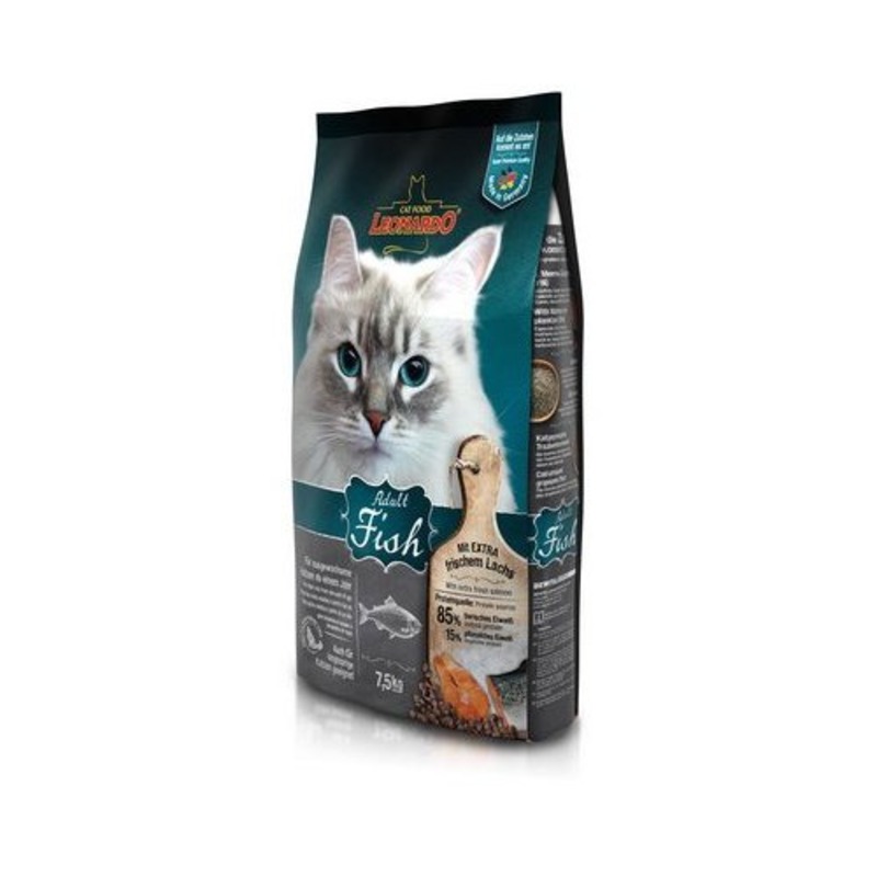Leonardo Adult Fish сухой корм для кошек, для кожи и шерсти, с океанической рыбой и рисом - 7,5 кг повседневный супер премиум для взрослых с рыбой мешок Импортный корм 1 уп. х 1 шт. х 7.5 кг
Leonardo Adult Fish сухой корм для кошек, для кожи и шерсти, с океанической рыбой и рисом - 7,5 кг повседневный супер премиум для взрослых с рыбой мешок Импортный корм 1 уп. х 1 шт. х 7.5 кг