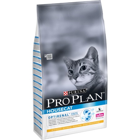 Сухой корм Pro Plan Adult Housecat для взрослых кошек, проживающих в помещении, с курицей - 10 кг  Превью