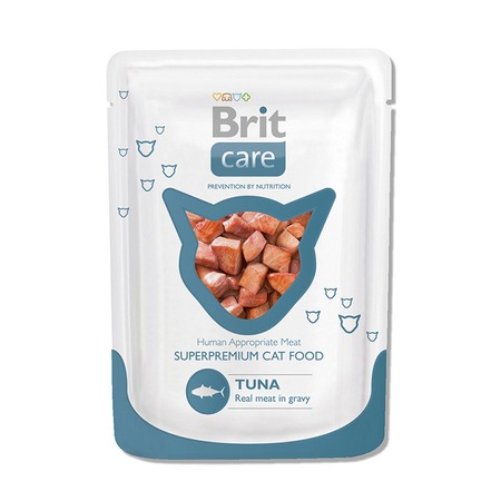 Brit care tuna turkey брит влажный корм для кошек с тунцом и индейкой thumbnail