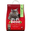 Pi-Pi Bent Сенсация свежести комкующийся наполнитель для кошачьих туалетов с ароматом свежих трав и цветов