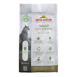 Almo Nature Cat Litter наполнитель для кошек, комкующийся, 100% натуральный биоразлагаемый - 2,27 кг
