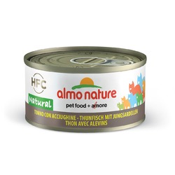 Almo Nature Legend Adult Cat Tuna & White Bait влажный корм для кошек, с тунцом и мальками, кусочки в бульоне, в консервах - 70 г