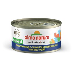 Almo Nature Legend Adult Cat Tuna & Clams влажный корм для кошек, с тунцом и моллюсками, кусочки в бульоне, в консервах - 70 г