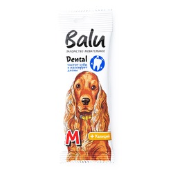 Balu Dental лакомство для собак средних пород, жевательное, размер M - 36 г