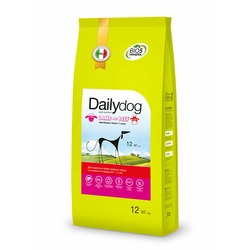 Dailydog Adult Medium Breed сухой корм для собак средних пород, с ягненком и говядиной - 12 кг