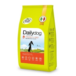 Dailydog Puppy Medium Breed Turkey and Rice сухой корм для щенков средних пород, с индейкой и рисом - 3 кг