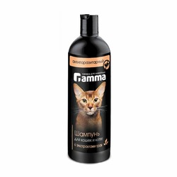Gamma шампунь для кошек и котят, антипаразитарный, с экстрактом трав - 250 мл