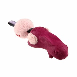 GiGwi игрушка для собак Заяц с отключаемой пищалкой, фиолетовая