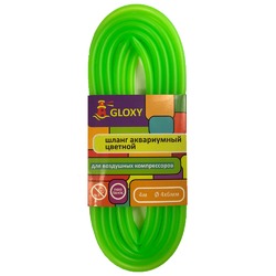 Gloxy шланг воздушный аквариумный, светло-зеленый - 4 м