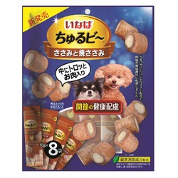 Inaba Churu Bee лакомство для собак, для здоровья суставов, с курицей - 10 г, 8 шт