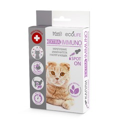 Ms. Kiss Extra Immuno капли для кошек 10 мл