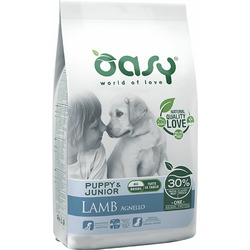 Oasy Dry Dog OAP Puppy All Breed Монопротеин сухой корм для щенков с ягненком - 2,5 кг