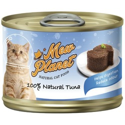 Pettric Mew Planet 100% Natural влажный корм для кошек, паштет с тунцом, в консервах - 160 г
