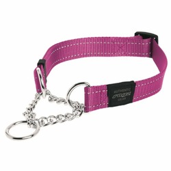 Полуудавка для собак ROGZ Utility M-16мм (Розовый) обхват шеи 310-450мм