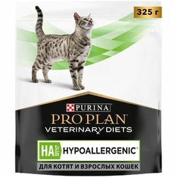 Сухой корм для кошек Pro Plan Veterinary Diets HA ST/OX Hypoallergenic при пищевой непереносимости 325 г
