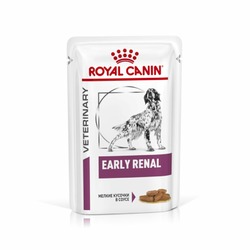 Royal Canin Early Renal полнорационный влажный корм для взрослых собак при ранней стадии почечной недостаточности, диетический, кусочки в соусе, в паучах - 100 г