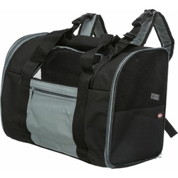 Сумка-рюкзак Trixie Connor для кошек и собак до 8кг 42х29х21 см нейлоновая черно-синего цвета