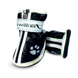 Triol ботинки для собак черные с лапками - размер 0, 40х30х40 мм, 4 шт