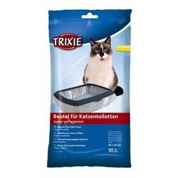 Trixie Пакеты уборочные для кошачьих туалетов XL: 56×71 см, 10 шт