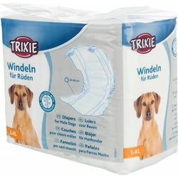 Trixie Подгузники для кобелей, L-XL: 60-80 см, 12 шт.