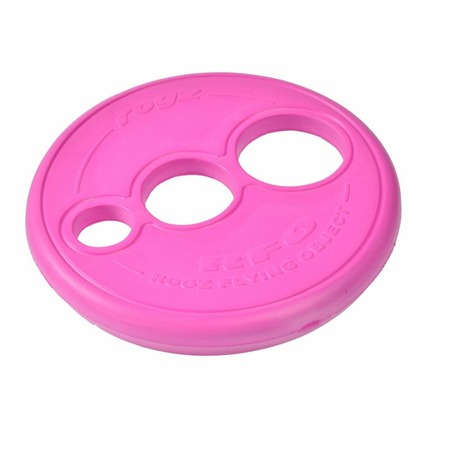 ROGZ Игрушка для собак ROGZ RFO летающая тарелка розовая - 230 мм