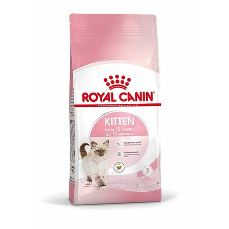 Royal Canin Kitten полнорационный сухой корм для котят в период второй фазы роста до 12 месяцев - 2 кг  Превью