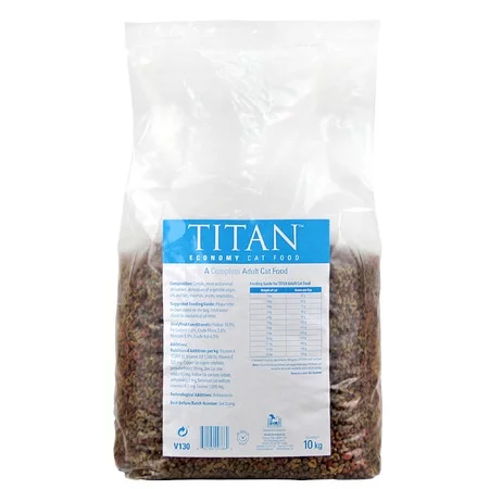 

TITAN Economy Adult Cat Food корм для взрослых кошек - 10 кг