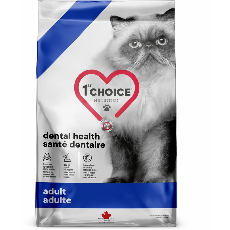 Cухой корм 1st Choice Dental Care для взрослых кошек всех пород с курицей очищающий пенный ополаскиватель для зубов и десен 2в1 splat быстрая свежесть дыхания малина 50 мл