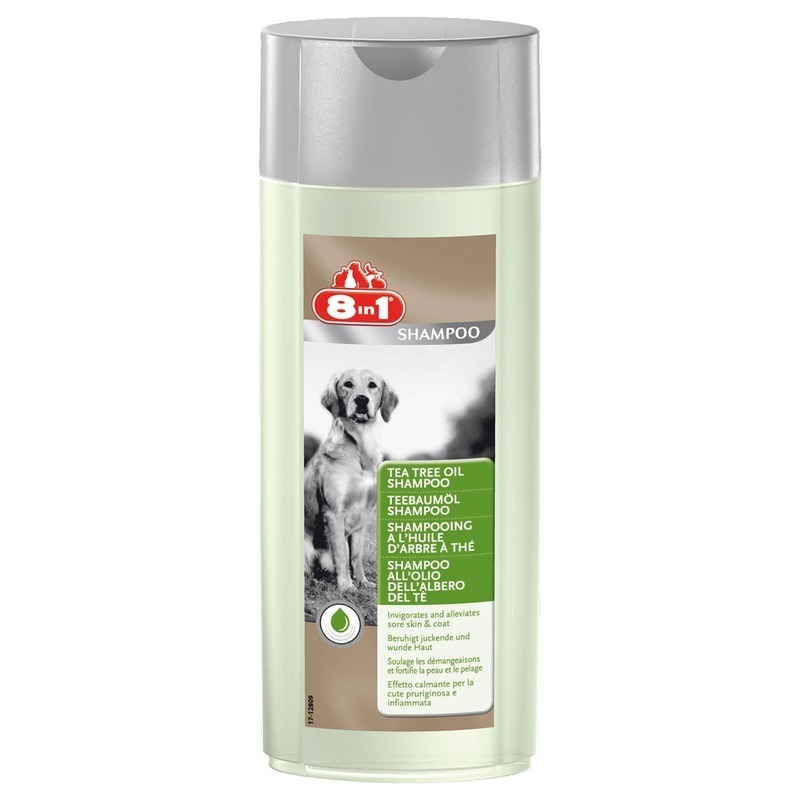 8in1 Tea Tree Oil Shampoo шампунь для собак с маслом чайного дерева - 250 мл