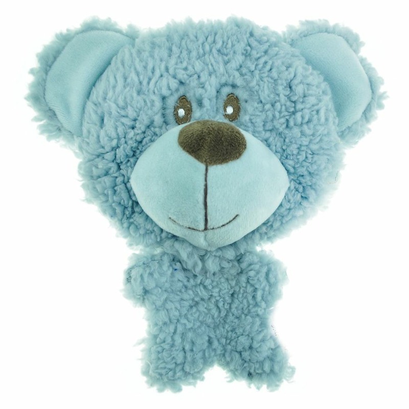 Aromadog Big Head игрушка для собак, мишка, голубой - 12 см