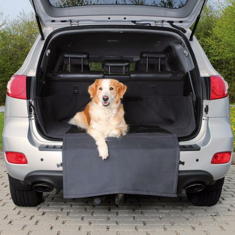 Автомобильная подстилка Trixie для собак 1,64х1,25 м черного цвета автомобильная подстилка trixie для сиденья для собак 1 45х1 60 м