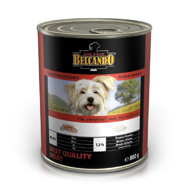 Консервы для собак Belcando Super Premium с отборным мясом belcando junior lamb