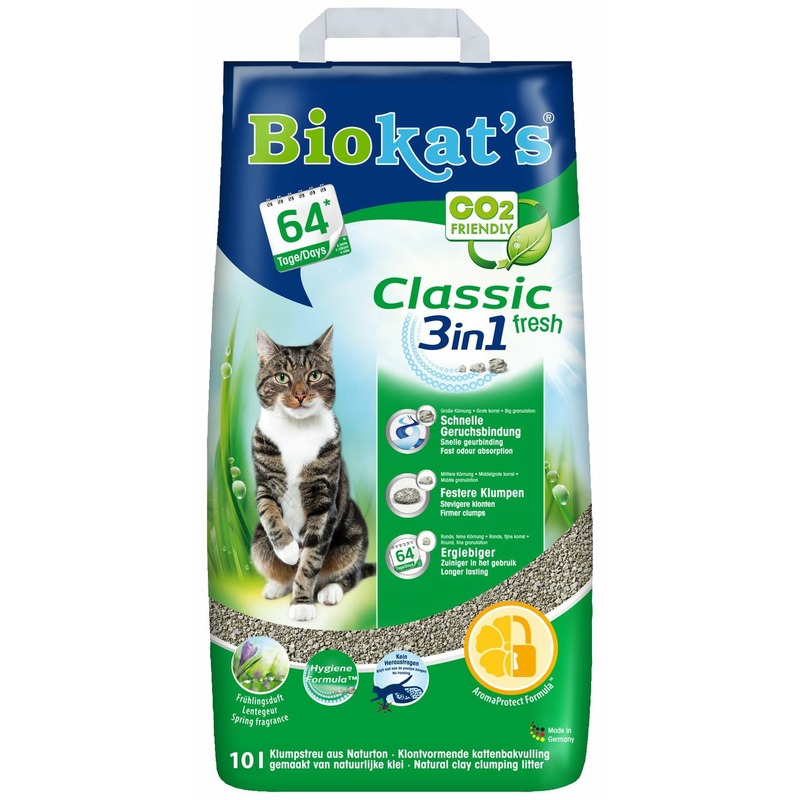 Фото - Biokat’s Biokat’s Classic Fresh наполнитель для кошачего туалета комкующийся c ароматизатором - 10 л biokat’s biokat’s bianco наполнитель для кошачего туалета комкующийся белый 5 кг