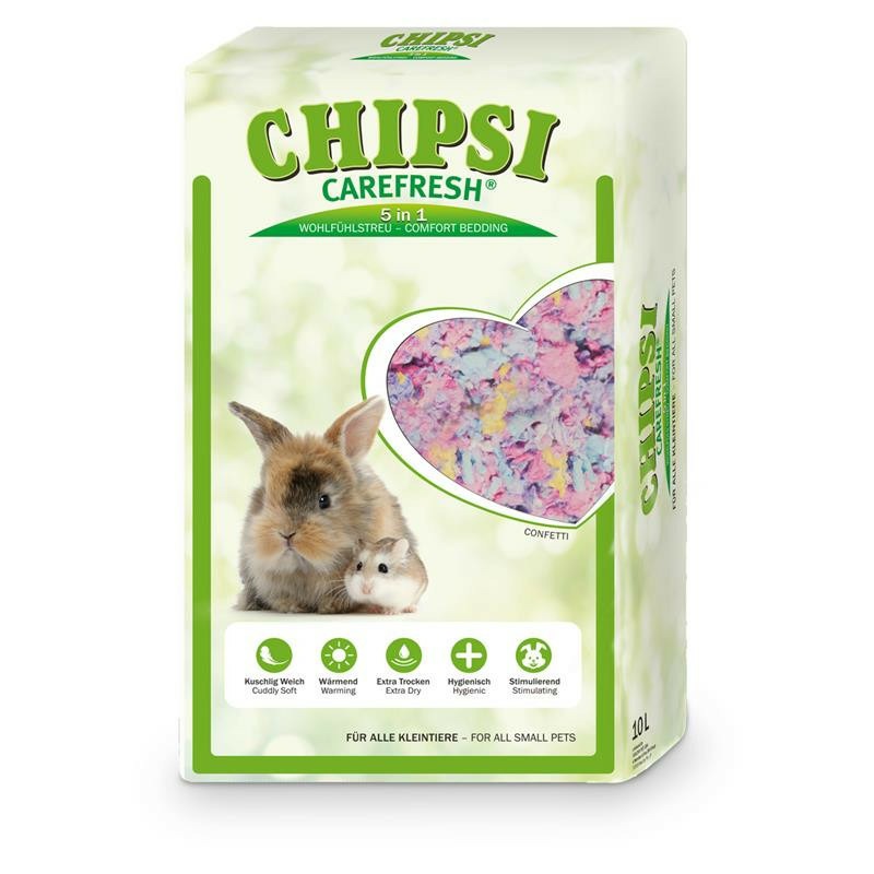 CareFresh Chipsi Confetti целлюлозный наполнитель для мелких домашних животных и птиц