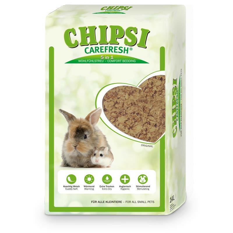 CareFresh Chipsi Original целлюлозный наполнитель для мелких домашних животных и птиц