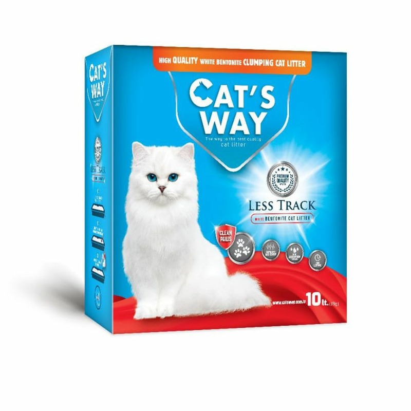 cats way box white cat litter unsented natural less track наполнитель для длинношерстных кошек коробка 10 л Cats way Box White Cat Litter Unsented (Natural) Less track наполнитель для длинношерстных кошек (коробка) - 10 л