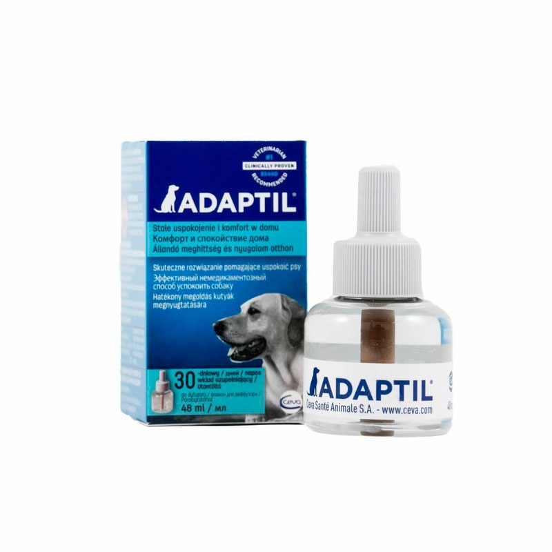 Ceva Adaptil флакон для диффузора Адаптил для коррекции поведения собак - 48 мл успокоительное Франция 1 уп. х 1 шт. х 0.07 кг