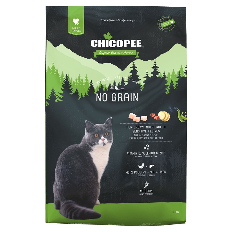 Chicopee HNL Cat No Grain сухой беззерновой корм для кошек с чувствительным пищеварением chicopee chicopee hnl cat no grain сухой беззерновой корм для кошек с чувствительным пищеварением