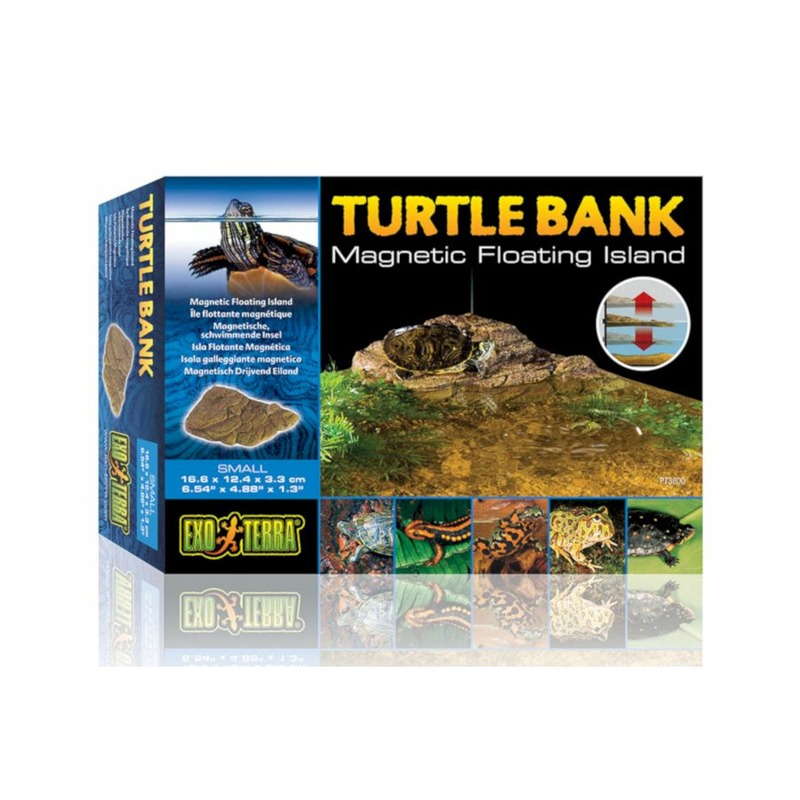 Exo Terra черепаший берег Turtle Island Magnetic 16 (PT3800), 16,6x12,4x3,3 см