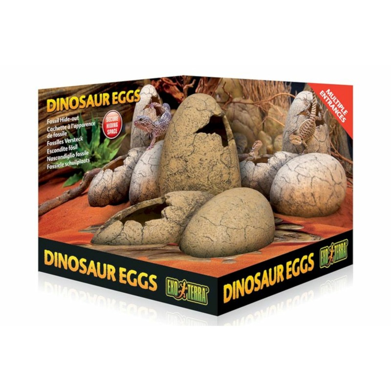 Exo Terra убежище-декор кладка яиц динозавтра 17 (PT2841), 17,5x16x17 см exo terra убежище декор череп крокодила 23х12х7 pt2856