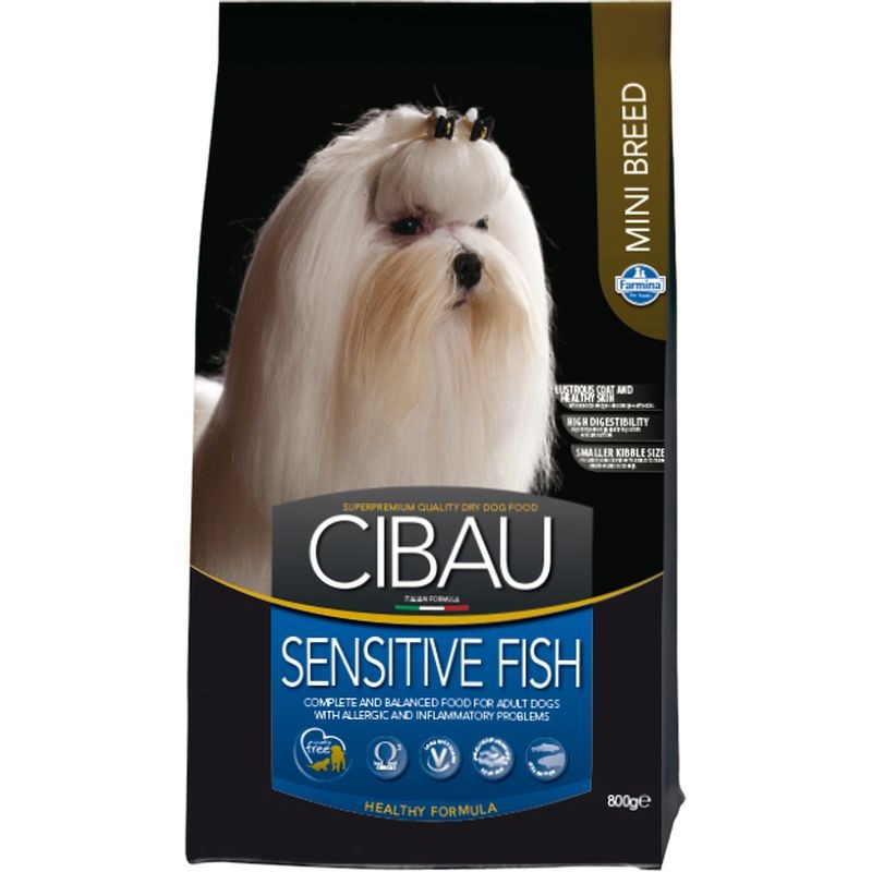 Farmina Cibau Sensitive Fish Mini - 800 г farmina cibau sensitive lamb mini корм для собак 800 гр