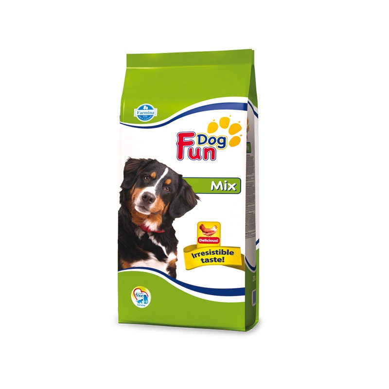 цена Farmina Fun Dog Mix сухой корм для взрослых собак всех пород - 20 кг