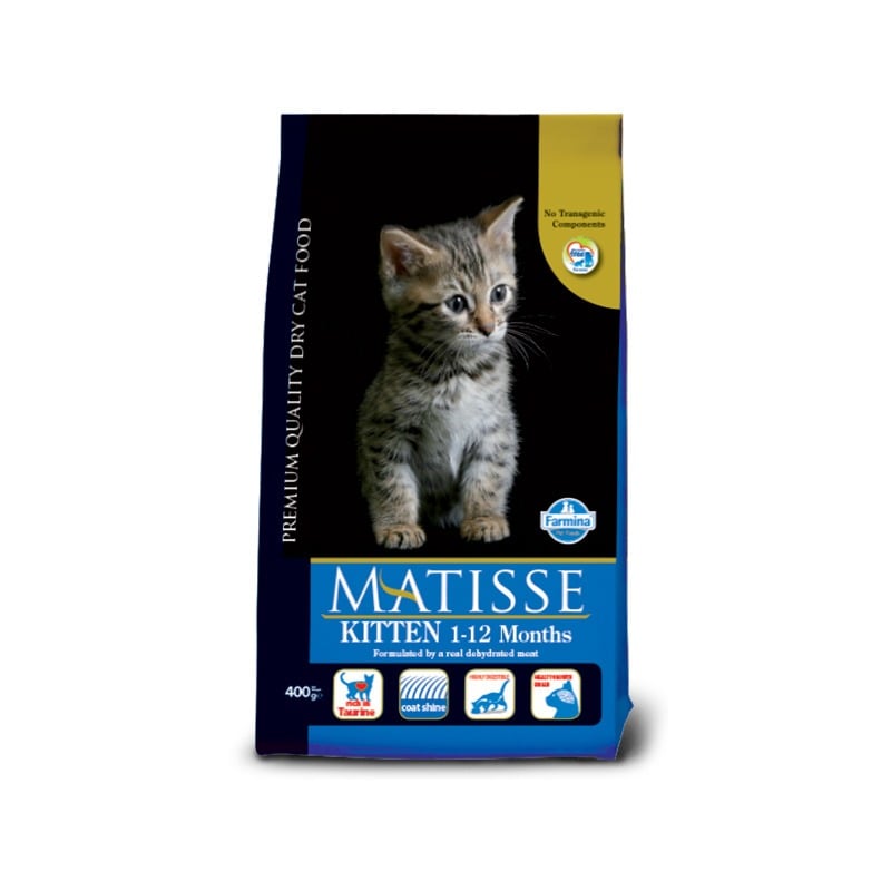 цена Farmina Matisse Kitten 1-12 Months сухой корм с курицей для котят до 12 месяцев, беременных и кормящих кошек всех пород