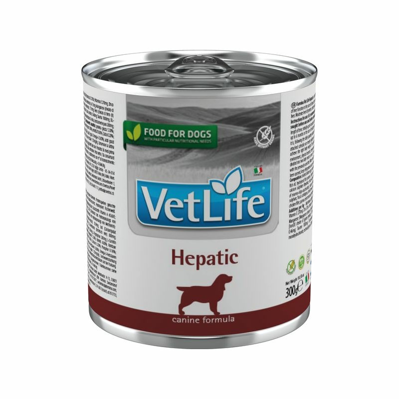 Farmina Vet Life Dog Hepatic влажный корм для взрослых собак при заболеваниях печени, в консервах - 300 г farmina vet life natural die hepatic консервы для собак при заболеваниях печени 300 г 300 гр x 3 шт