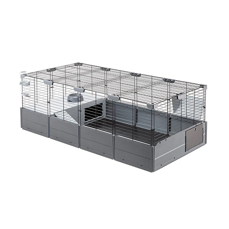 Ferplast Multipla Maxi клетка для мелких домашних животных, модульная, черная - 142,5x72xh50 см