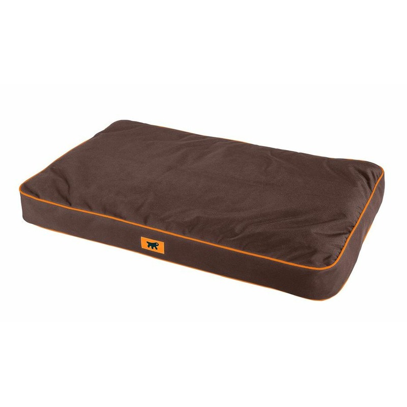 Ferplast Polo 95 подушка для собак со съемным непромокаемым чехлом, коричневая подушка для животных ferplast polo 110 коричневая со съемным непромокаемым чехлом нейлон