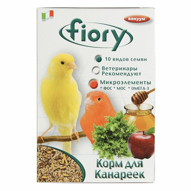 цена Fiory корм для канареек Canarini 400 г