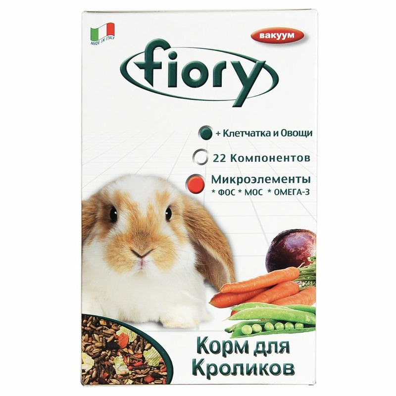 Fiory корм для кроликов Karaote 850 г fiory fiory корм для кроликов гранулированный 850 г